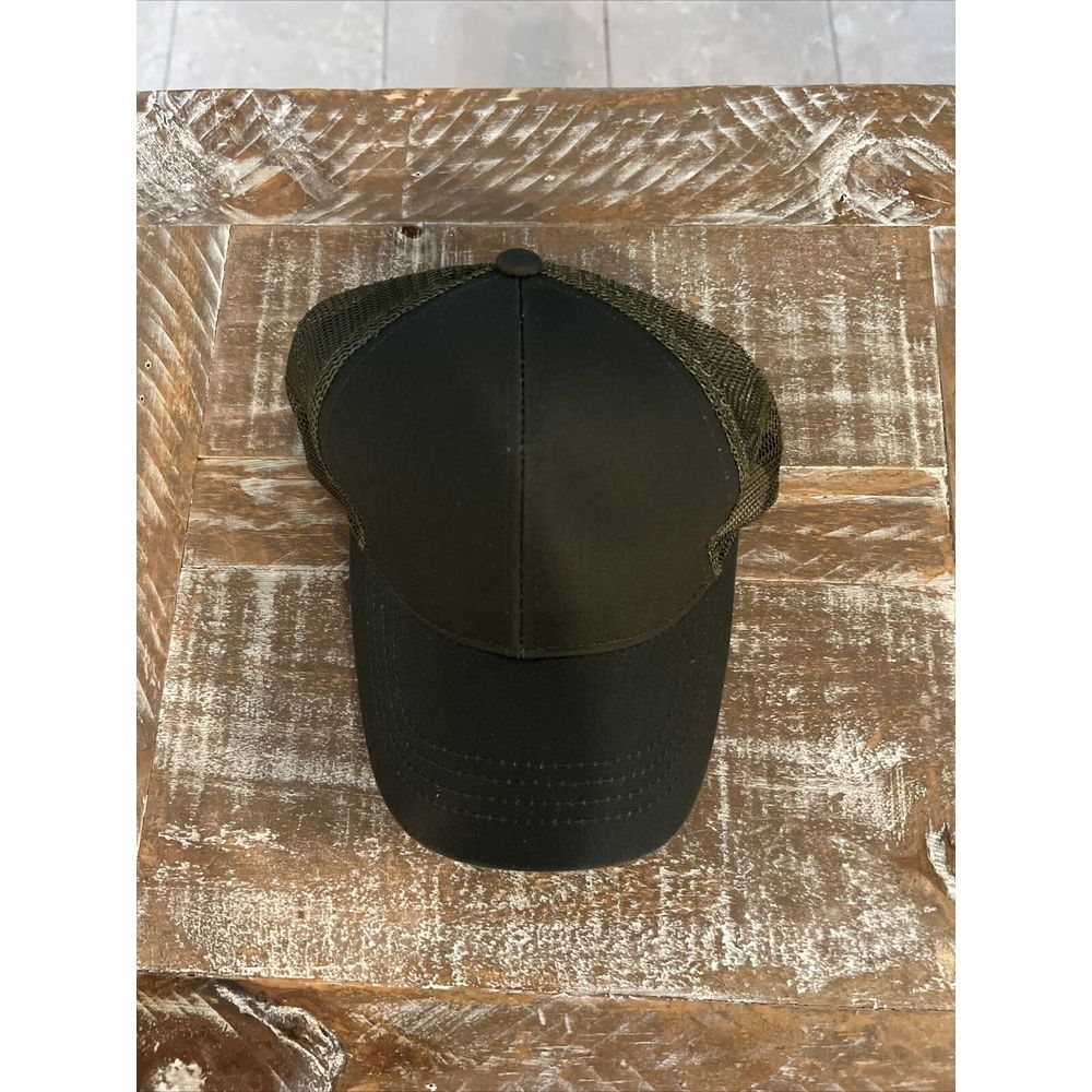 NEW! C.C‎ Ponycap Messy High Bun Ponytail Adjustable Cotton Baseball CC Cap Hat